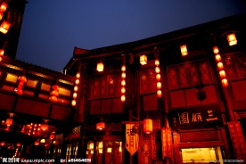 锦里夜景