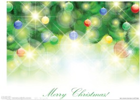 圣诞节背景矢量素材