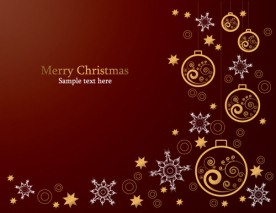 圣诞主题矢量素材