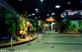 重庆科技馆恐龙展厅