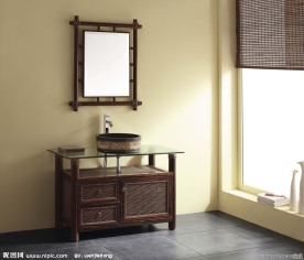 洗手间洗手台盥洗室盥洗台卫生间浴室样板间铺砖