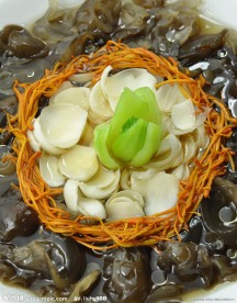 鸡汁虫草花蒸云耳