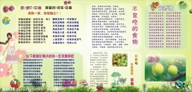 食物搭配图 食堂海报 学校海报