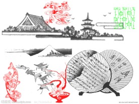 中国风笔刷