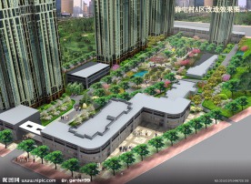 前屯村绿化A区效果图