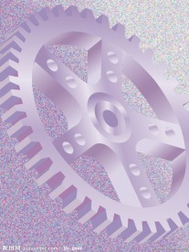 动感齿轮商务科技背景