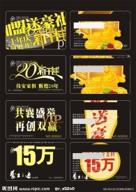 唯美贵宾卡设计
