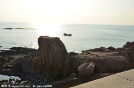 海边礁石