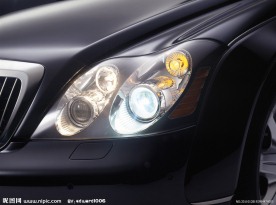 迈巴赫汽车前车脸