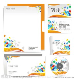 时尚VI设计矢量素材