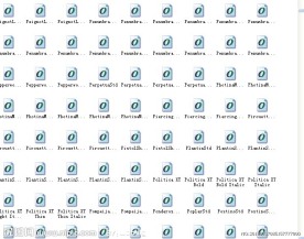 6181种英文字体