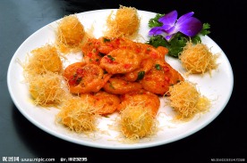 沙拉脆藕夹