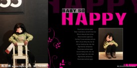 儿童摄影模板 阳光小女孩