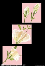 上下三拼画 移门图案