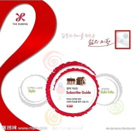 韩国红色flash片头