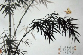 国画 竹子
