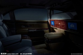 迈巴赫车内情景摄影