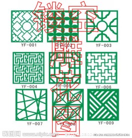 镂空 镂空雕刻 镂空隔断 屏风