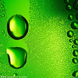 晶莹剔透的水珠