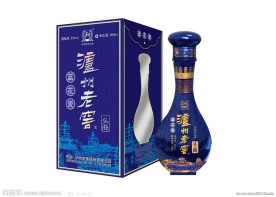 泸州老窖蓝花瓷头曲