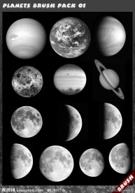 星球笔刷