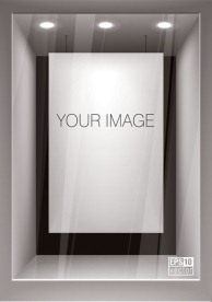 室内装饰效果图矢量素材