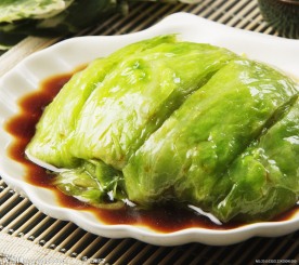 白灼西生菜