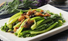 豆豉鲮鱼油麦菜