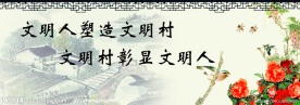 新农村展板