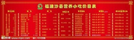 福建沙县营养小吃价目表
