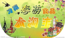 食品展板
