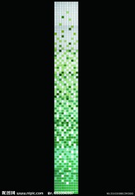 渐变玻璃马赛克