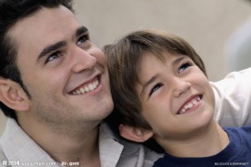 快乐生活的父子