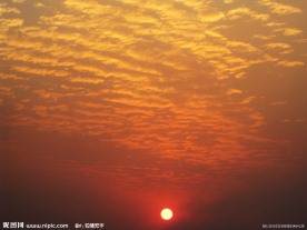 落日余晖