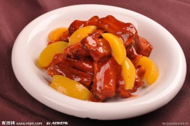 黄桃烧排骨