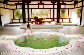 泡温泉