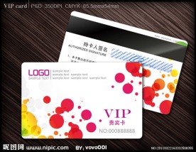 VIP卡 贵宾卡 会员卡模板