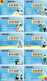 墙上标语