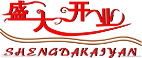 盛大开业字体