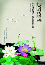 中国风展板