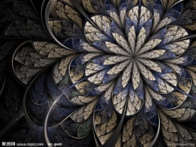 高雅古典花纹底纹