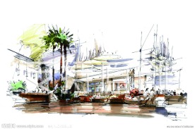 手绘 室内装修 装修效果图