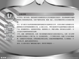 企业介绍展板