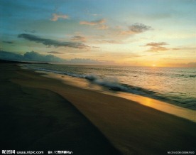 沙滩海浪