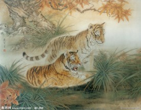 国画虎