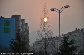 早晨的太阳