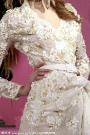 Christian Dior品牌高级定制礼服细节图