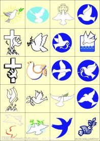 鸽子矢量图