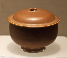 酱釉盖缸