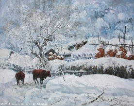 风景油画